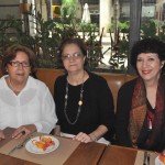 Graça Medina, da Blumon, Arlene Grees, da Friendstur e Consuelo Bernardes, da Consultoria Viagnes & Turismo
