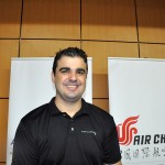 Guilherme Barros, da Air China Guilherme Barros, da Air China