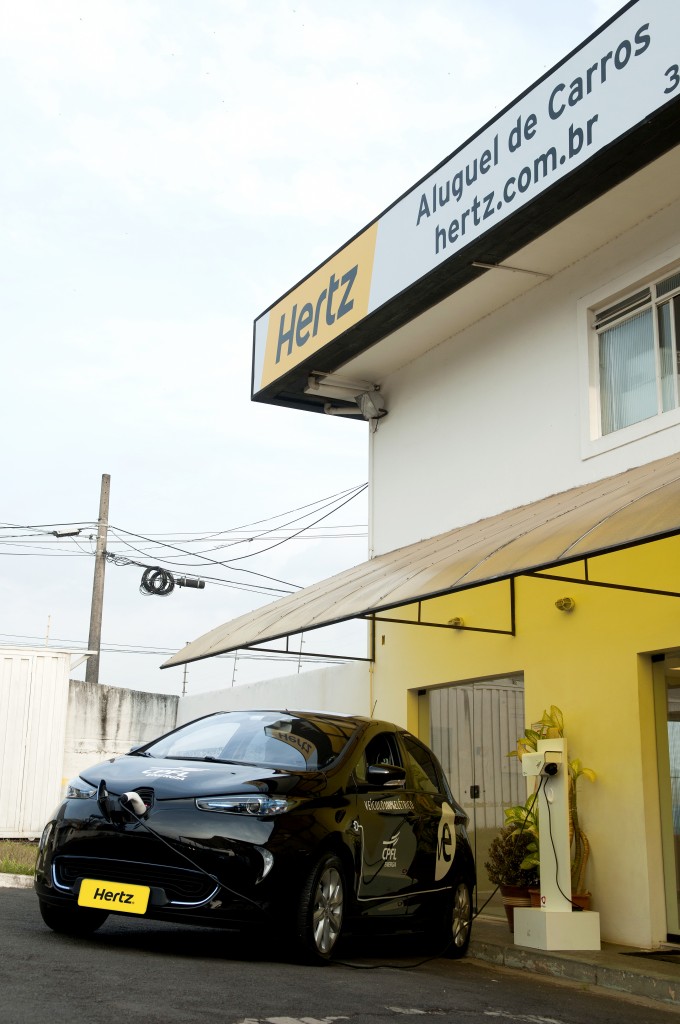 Hertz disponibilizará aluguel de veículo elétrico até o segundo semestre deste ano Divulgação-CPFL Energia