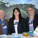Hélio Dagnani, Silvia Cristina Bomm e Helder Couto, da Secretaria de Turismo de Balneário Camboriú