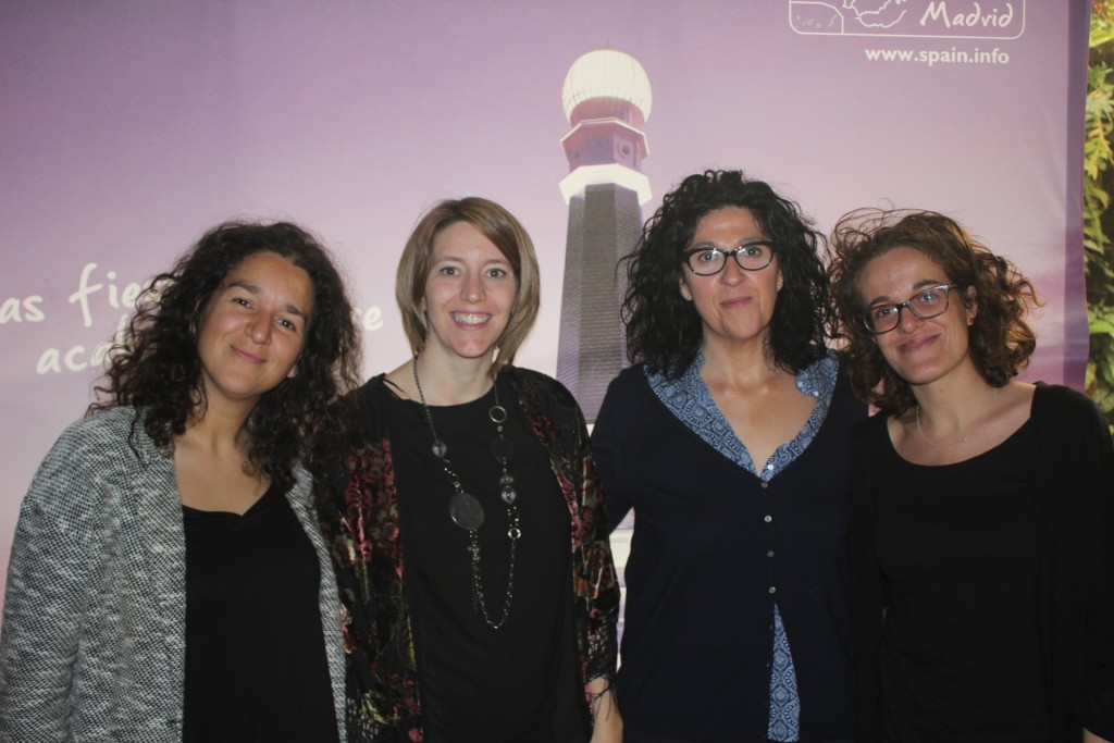 Espanha será sede de evento voltado ao público LGBT em 2017 Ana Sostres, representante do Turismo de Madrid, Elvira Salazar, da embaixada da Espanha, Paloma Hernandez, representante do Turismo de Madrid e Clara Irigoyen, da TurEspaña