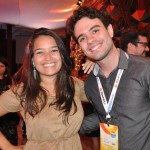 Isabely Cavalcanti e Heitor Pina, da prefeitura do Recife