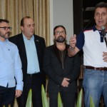 Jair Pasquini, da BNT, Alberto Cestrone, do Infinity, Geninho Góes, da BNT, e Rogério Siqueira, do Beto Carrero