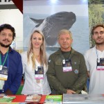 Jeser Batista e Ná Menegari, do Casa Verde, Enrique Alfredo, do Vida Sol e Mar, e Cássio Sartori, do Ingaia Ambiental
