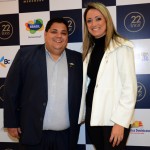 Joel Cunha e Juliana Molina, do Infinity Blue Resort & Spa