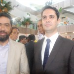 José Parente, presidente interino da Embratur e Hamilton Vasconellos José Parente, presidente interino da Embratur e Hamilton Vasconellos