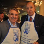 João Raimundo Colombo, Governado de Santa Catarina, e Michel Tuma Ness, presidente do Clube Do Feijão Amigo e Fenactur