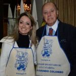 Juliana Campeoto Molina, do Infinity Blue Resort & Spa, e Michel Tuma Ness