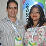 Julio Botelho e Vitória Regina, do Trade Turístico do Cabo