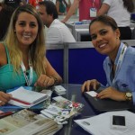 Maria Cartasegna, da Avan Trip, e Sheila Sousa, do Grande Hotel da Barra