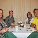 Mariana Nasser, da MBN Tour, Marcela Freire, da WVF Brasil, Dora Adler, da Vie Nouvelle, e Willian Vargas, do WVFs Brasil Mariana Nasser, da MBN Tour, Marcela Freire, da WVF Brasil, Dora Adler, da Vie Nouvelle, e Willian Vargas, do WVFs Brasil