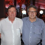 Massimo Pellitteri, do hotel Armação, e Marcos Tiburtius, do Village