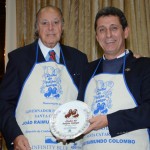 Michel Tuma Ness, com Rogério Siqueira, presidente do Beto Carrero World