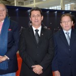 Michel Tuma Ness, da Fenactur, Rogério Siqueira, do Beto Carrero World, e Valdir Walendowsky, da Santur