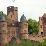 O castelo em Wertheim hoje funciona como restaurante e ponto turístico O castelo em Wertheim hoje funciona como restaurante e ponto turístico