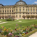 O palácio real em Wurzburg