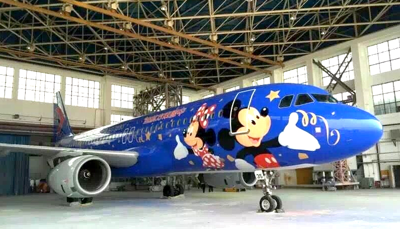 China Eastern celebra chegada da Disney com seis aeronaves personalizadas; fotos Sem título