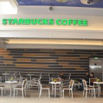 Starbucks dentro do Harmony of the Seas Starbucks dentro do Harmony of the Seas
