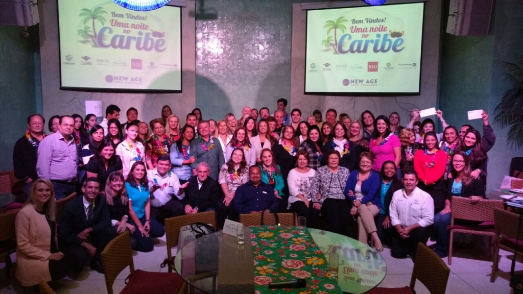New Age inicia capacitação sobre Caribe Caravana “Uma noite no Caribe”, em São Paulo
