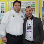 Vitor Bauab, do M&E, com Jaime Masalla, do Slaviero Hotéis Vitor Bauab, do M&E, com Jaime Masalla, do Slaviero Hotéis