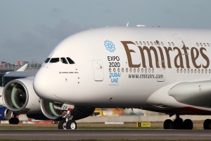 Emirates irá operar A380 na rota SP-Dubai a partir de março