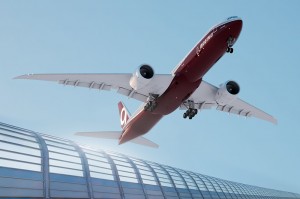 Boeing abre centro bilionário de composição de asas para a família B777X