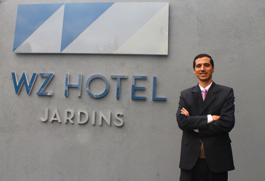 André Alves de Oliveira é o novo Supervisor de Eventos do WZ Hotel Jardins