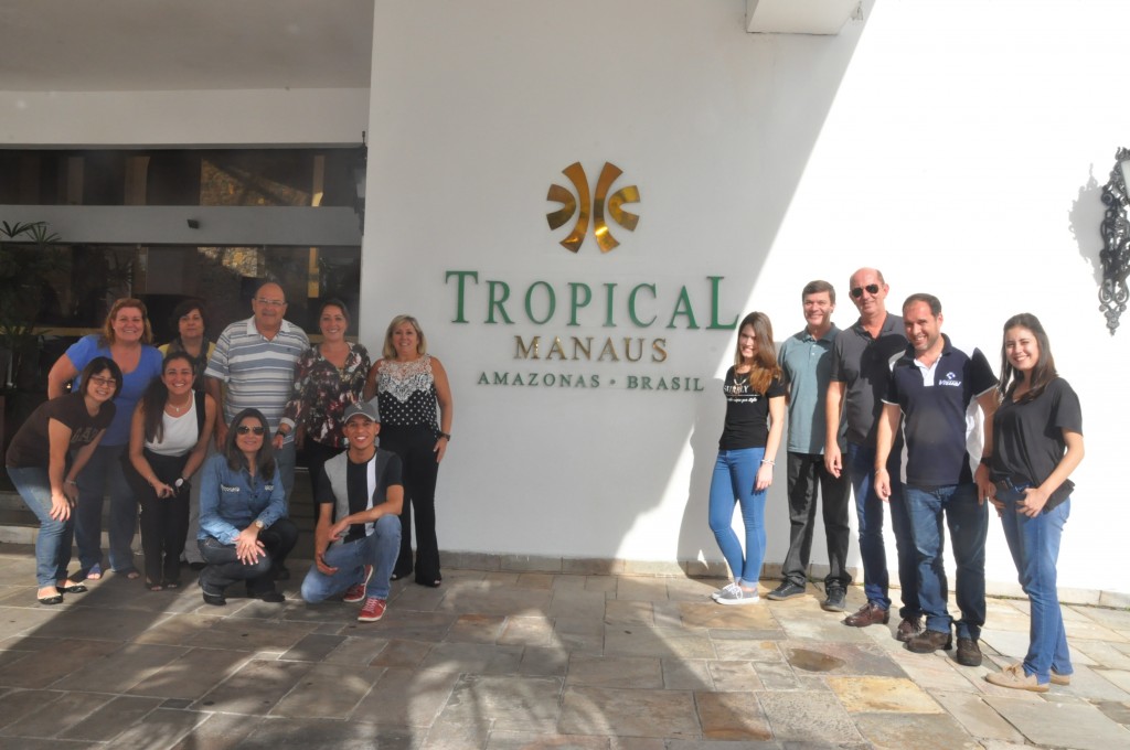 Agentes de viagens no Tropical Manaus