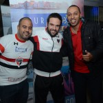 Alexandre Oliveira, Adriano Rodrigues, e Edilson Bueno, da CVC Alexandre Oliveira, Adriano Rodrigues, e Edilson Bueno, da CVC