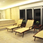 Ambiente ainda conta com sauna e chuveiro