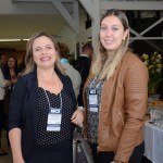 Claudia Bolognani e Ane Machado, da Secretaria de Estado de Turismo de Minas Gerais