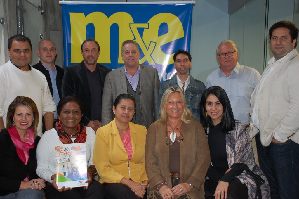 Equipe do M&E, com equipes da Flytour e secretaria de Turismo do Pará