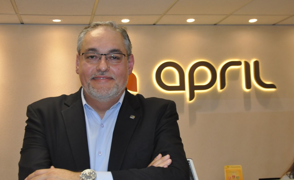 Agnaldo Abrahão, diretor comercial da April Brasil