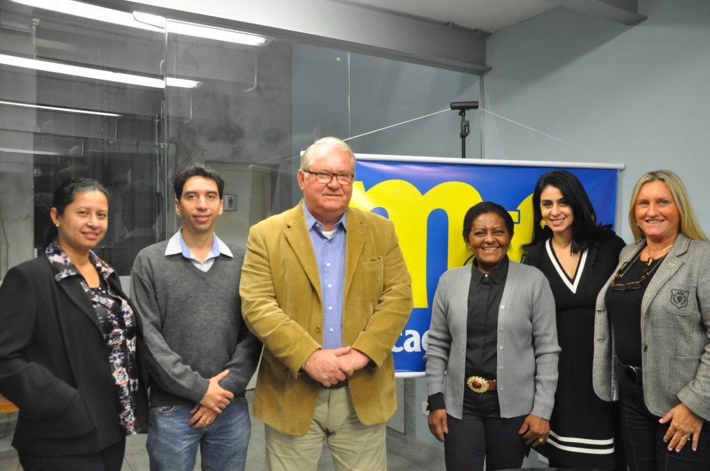 Pará divulga detalhes de premiação para jornalistas Benigna Leão, gerente da Paratur, Israel Pegado, Assessor de Comunicação da Paratur, Roy Taylor, CEO do M&E , Conceição Silva, diretora de Produtos turísticos da Paratur, Luciana Fernandes , diretora de Marketing e vendas do M&E e Rosa Masgrau, diretora de Relações Institucionais