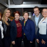 Giselle Makinde de Curaçao, Luciana Fioroni, da CVC, Giovanna Borrelli, da CVC, Emerson Sanglard, da Copa Airlines, e Janaina Araujo, de Curaçao Giselle Makinde de Curaçao, Luciana Fioroni, da CVC, Giovanna Borrelli, da CVC, Emerson Sanglard, da Copa Airlines, e Janaina Araujo, de Curaçao