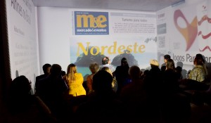 M&E AO VIVO: sala imersiva 3D surpreende agentes com show de imagens