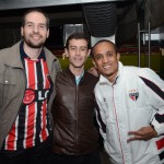 Daniel Salles, Luiz Cristofanelli, e Plinio Fernandes, da CVC