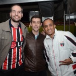 Daniel Salles, Luiz Cristofanelli, e Plinio Fernandes, da CVC Daniel Salles, Luiz Cristofanelli, e Plinio Fernandes, da CVC
