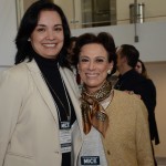 Elisabete Sorrentino, do SPCVB, e Caroline Negri, da Fecormercio Elisabete Sorrentino, do SPCVB, e Caroline Negri, da Fecormercio
