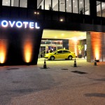 Fachada do Novotel na Praia de Botafogo
