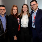 Gilmar Dias Rodrigues, Juliana Bellio, Carla Forte, e Danilo Benetti, da Assist Card