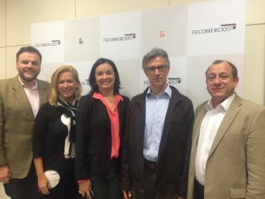 João Bueno, Viviânne Martins, Caroline Negri, Marco Ferraz e Toni Sando