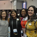 Idalis Fuster, Sarah Domenech, Carole Munroe e Paula Hall, da Disney Idalis Fuster, Sarah Domenech, Carole Munroe e Paula Hall, da Disney