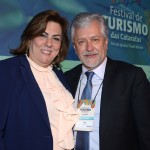 Ivone Barofaldi, vice-prefeita de Foz do Iguaçu, e Jorge Samek, diretor da Itaipu