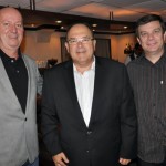 Jorge Maratazo, da Monte Alegre, Ivan Rodrigues, da Interglobe, e Ricardo Aniceto, da Itatibatur