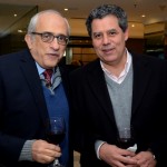 José Efromovich, presidente da Avianca Brasil, e Luiz Eduardo Falco, presidente da CVC