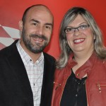 Karim Bisignano e Mirian Valadão, da Motivation Karim Bisignano e Mirian Valadão, da Motivation
