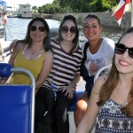 Leia Pereria, da Zani Turismo, Ana Carolina, da Home Travel, Renata Leite, da Iberostar, e Karen Pupo, da Rosa Massoti