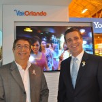 Leo Salazar e Patrick Yvars, do Visit Orlando