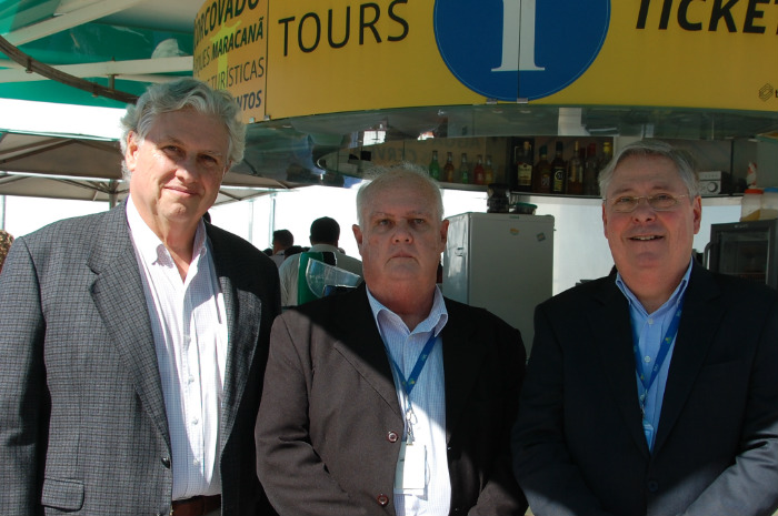 Luiz Henrique Garcia, diretor de Marketing, Sergio de Mello Ferreira, diretor de Operações, e Cesar Augusto Werneck, diretor de Planejamento e Projetos da Setur-RJ